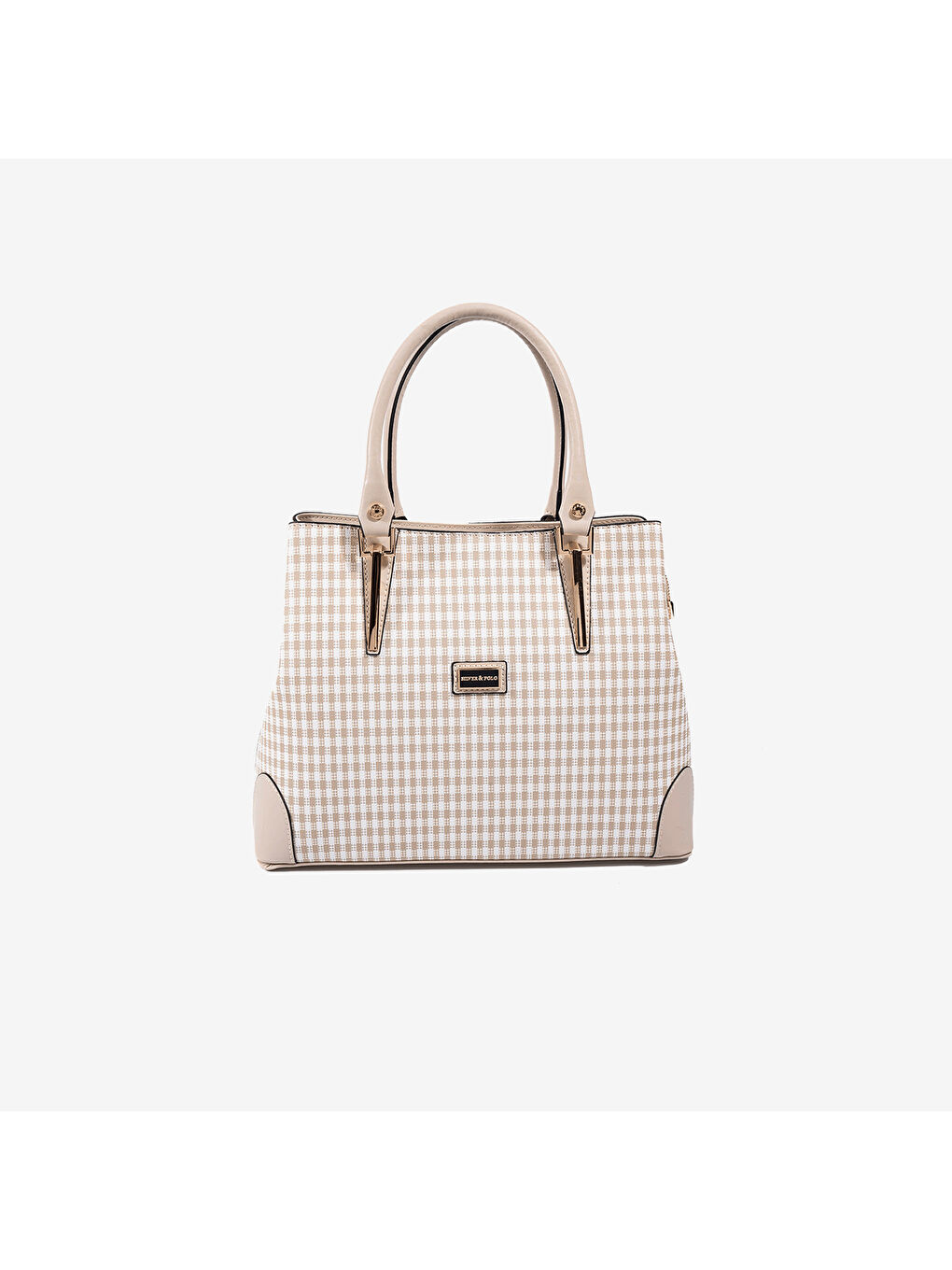 Kadın SP667-M191 SILVER POLO El Çantası Kum Beji-Kum