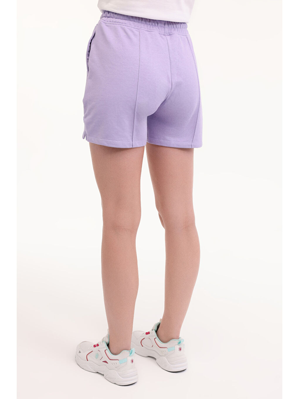 WL FUJI 20F209 5FX Mor Kadın Şort-1