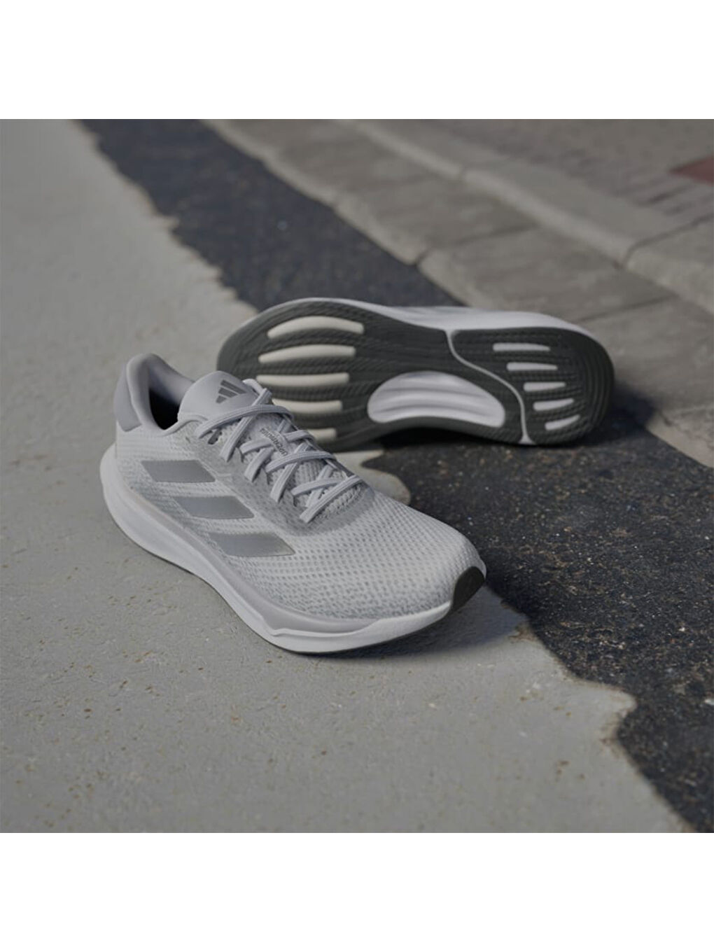 Supernova Stride Kadın Beyaz Yol Koşusu Ayakkabısı-2