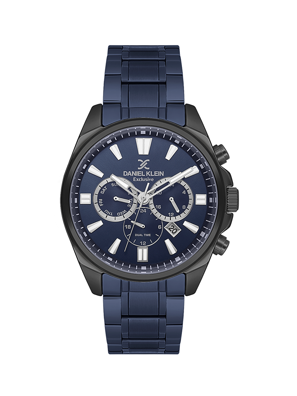 Lacivert DKE.6.10923-7 Exclusive Erkek Kol Saati