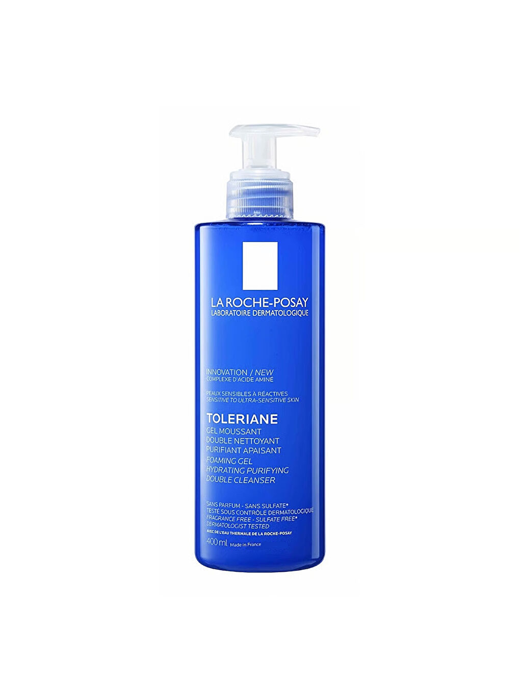 La Roche-Posay Toleriane Hydrating Purifying Double Cleanser 400 ml – Hassas ve Kuruyan Ciltler İçi