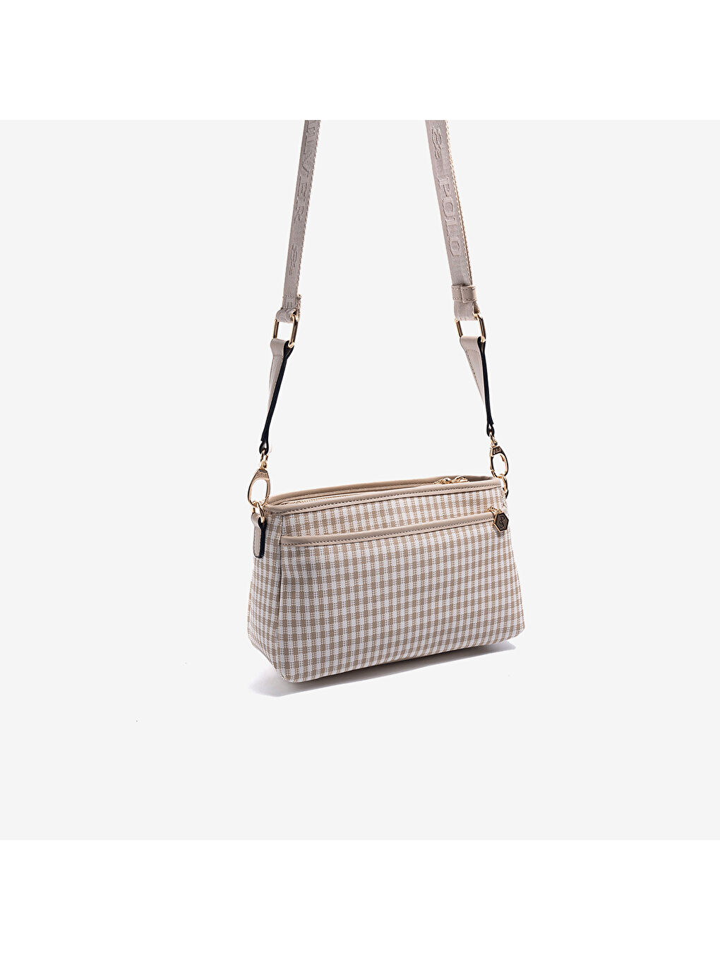 Kadın SP1184-M191 SILVER POLO Çapraz Çanta Kum Beji-Kum Beji-4