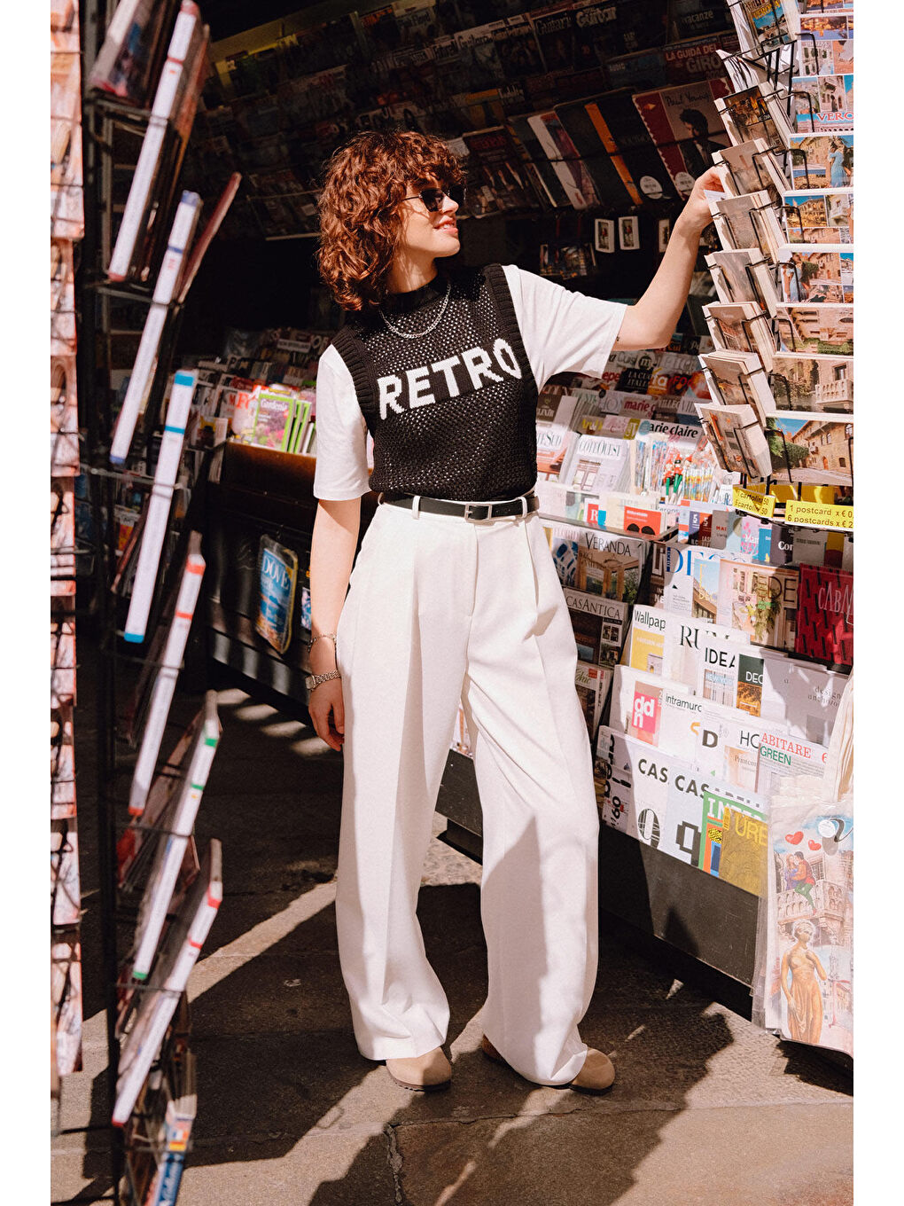 İnce Örgülü Triko Süveter Siyah