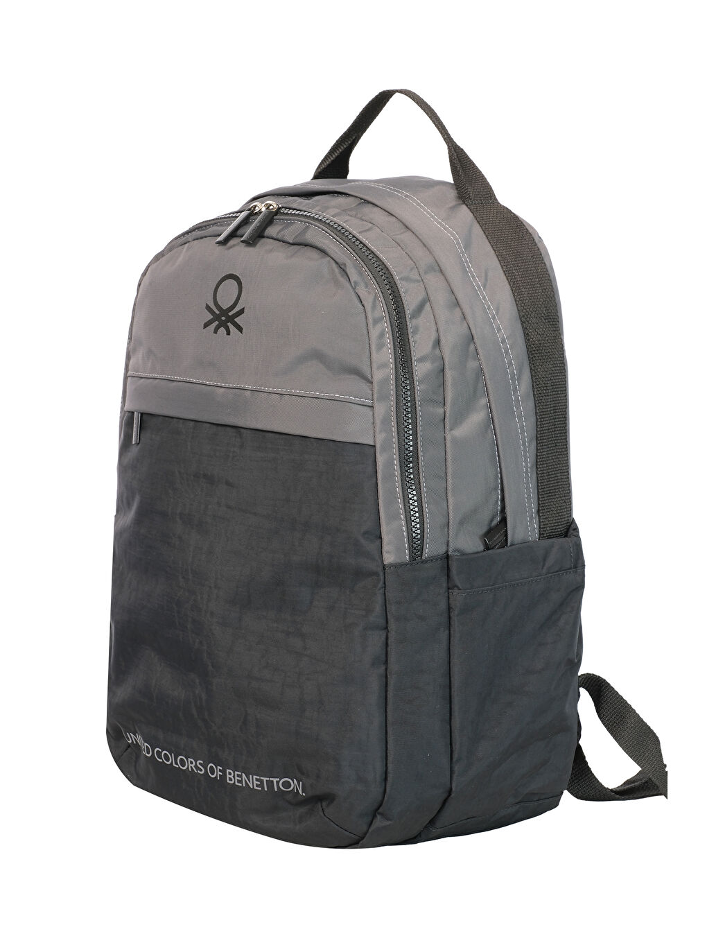 Gri Color Blocking Unisex Çocuk Sırt Çantası-1