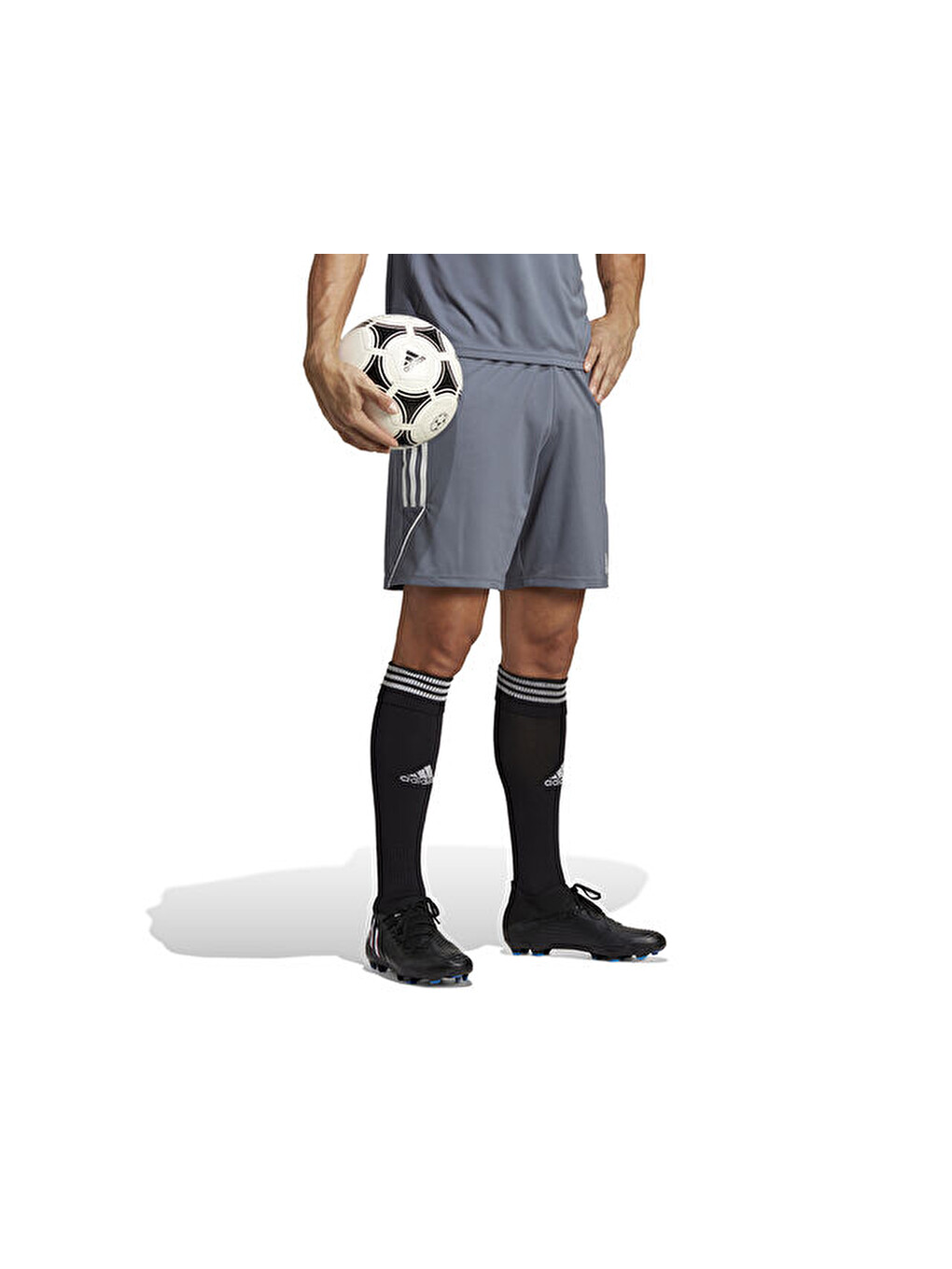 Tiro 23 Sho Erkek Futbol Antrenman Şortu Ic7488 Gri-2