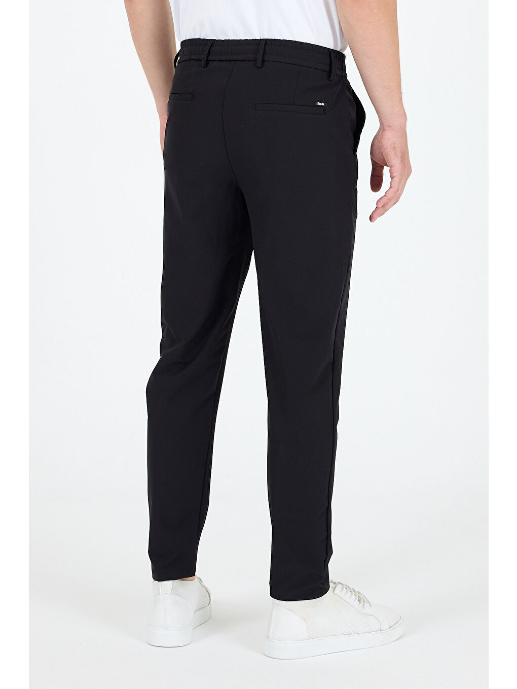 Siyah Spor ve Günlük Rahat Cool %92Polyester %8Elastan Esnek Kumaş Erkek Jogger Pantolon Eşofman Altı 3670-4