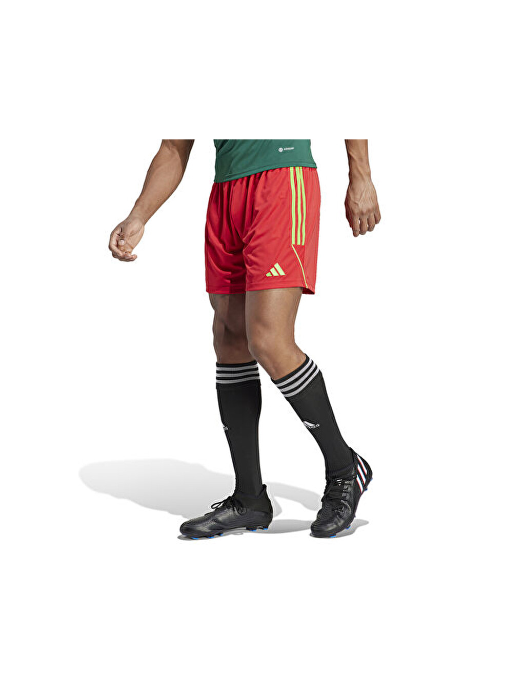 Tiro 23 Sho Erkek Futbol Antrenman Şortu Ib8090 Kırmızı-1