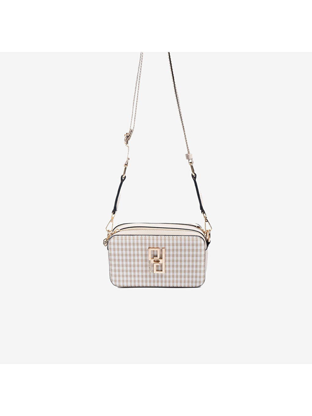 Kadın SP1078-M191 SILVER POLO Çapraz Çanta Kum Beji-Kum