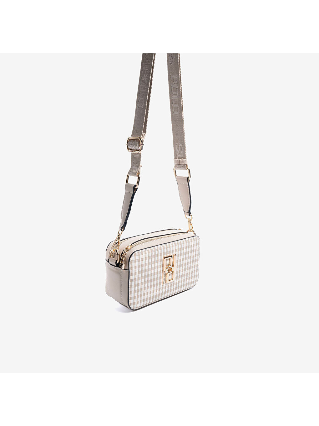 Kadın SP1078-M191 SILVER POLO Çapraz Çanta Kum Beji-Kum-1