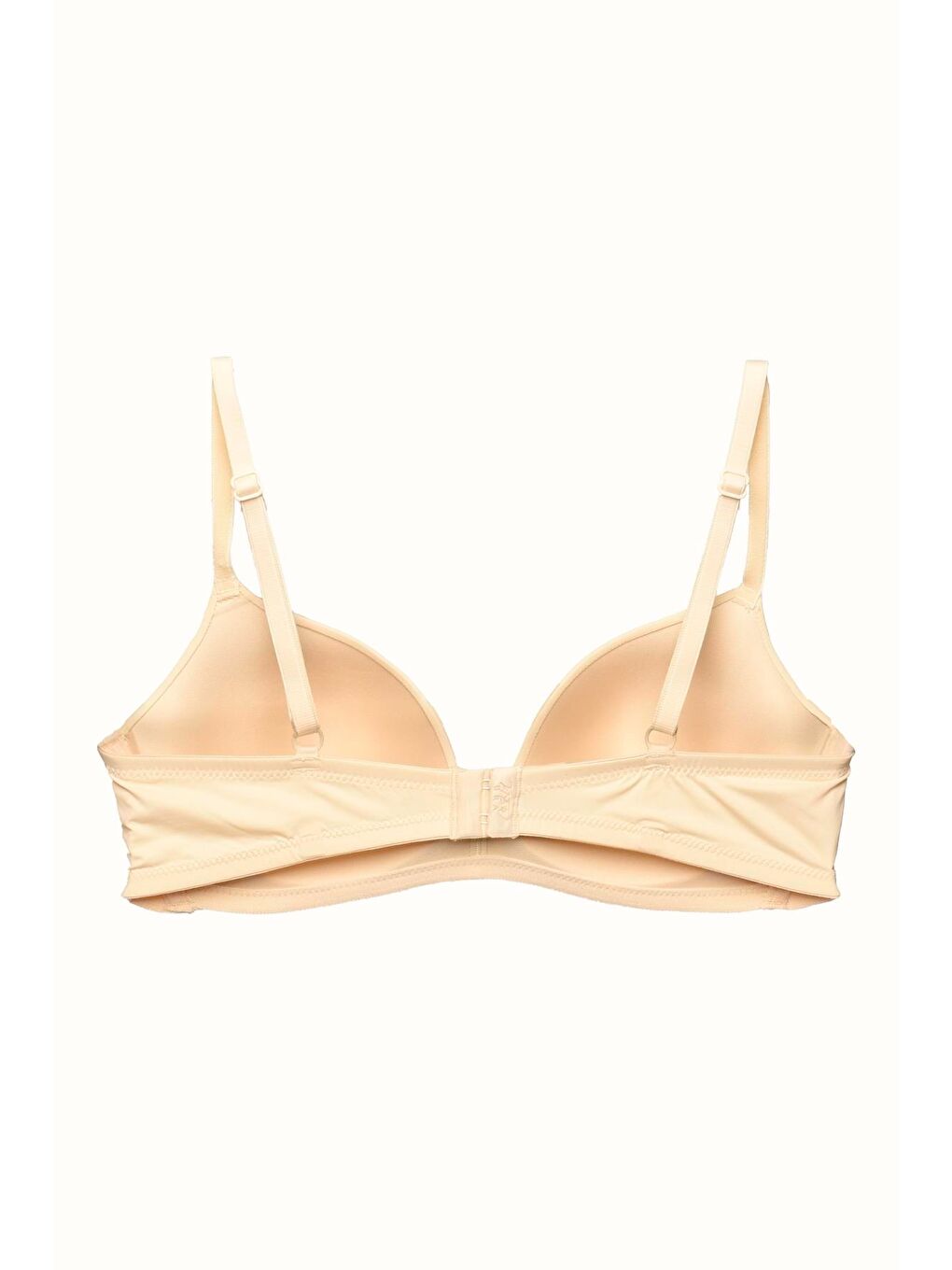 3'Lü Paket Dolgusuz Yumuşak Kaplı Örme Sütyen C31791 Siyah/Ten-5