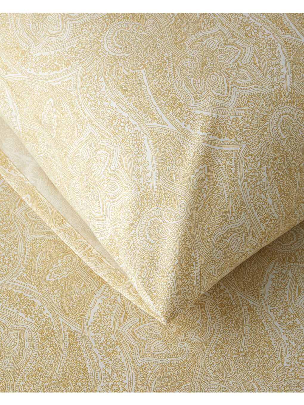 Sarı Bohemian Kolay Ütülenir Çift Kişilik Nevresim Takımı 200x220 cm Hardal-3