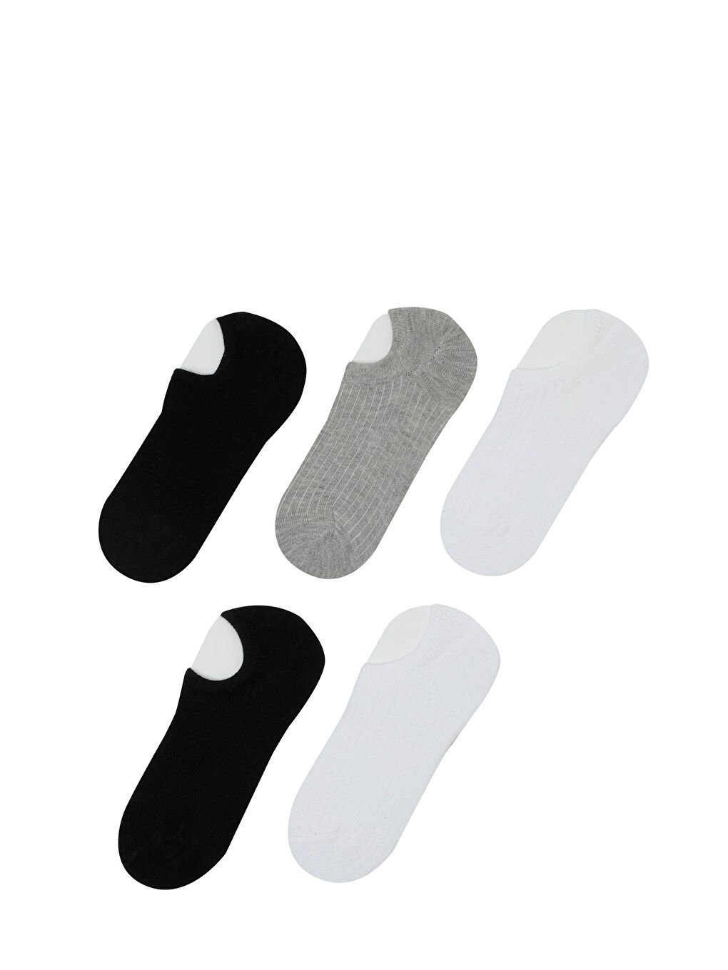 Karışık DZ 5 LI SNEAKER PTK-W 4PR Çok Renkli Kadın 5'li Patik Çorap