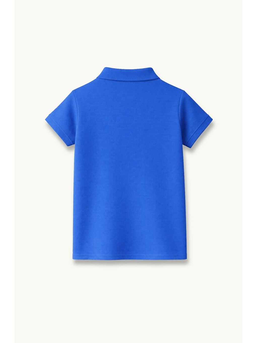 Mavi Erkek  Çocuk Kısa Kollu Polo Yaka Tshirt  - Sax-1