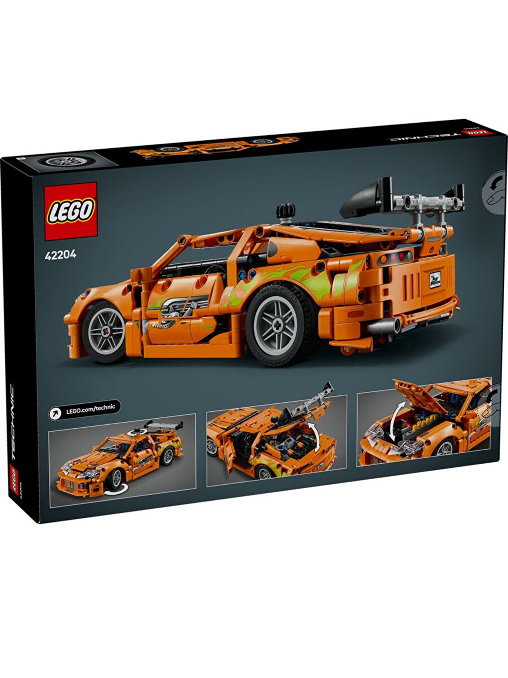 Technic Fast and Furious Toyota Supra MK4 42204-1