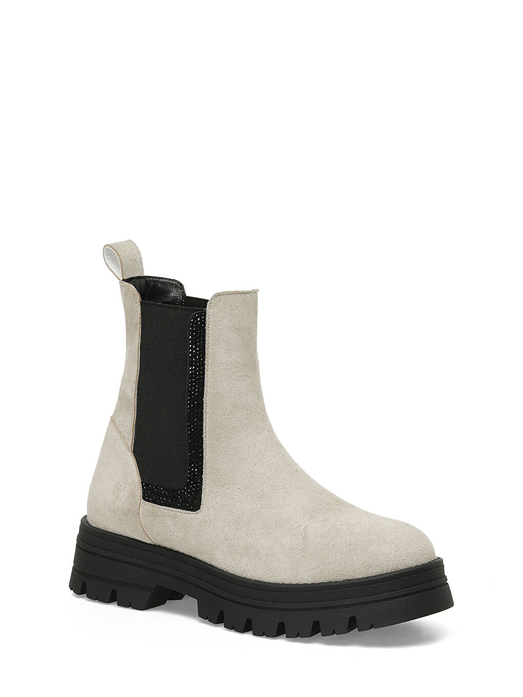 Bej 24K-671 4PR Vizon Kadın Chelsea Bot-1