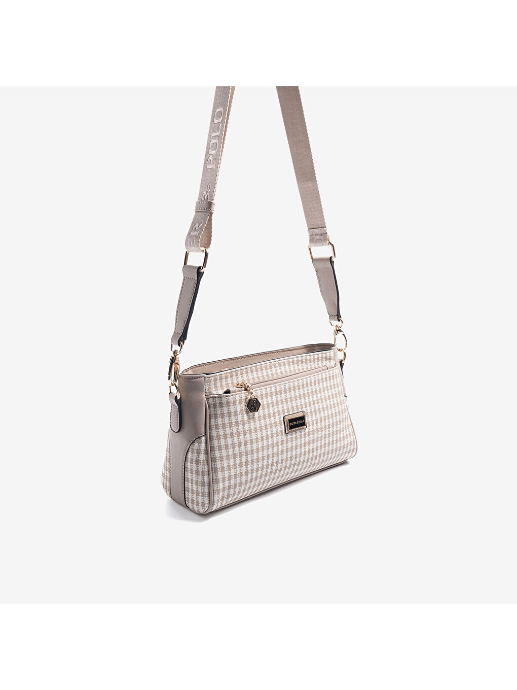 Kadın SP1273-M191 SILVER POLO Çapraz Çanta Kum Beji-Kum Beji-2