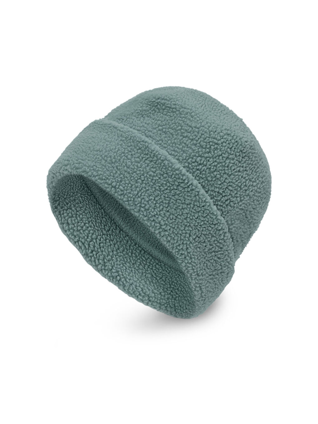 Teddy Kadın Yeşil Bere-1