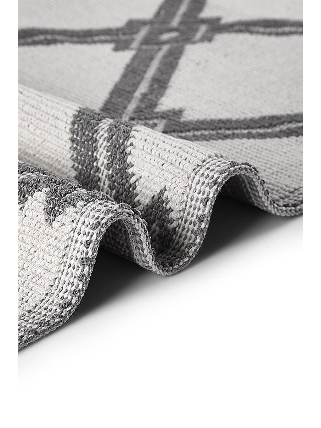 Marta Doğal Pamuklu Banyo Matı Seti 60x100+50x60 Cm Gri-3