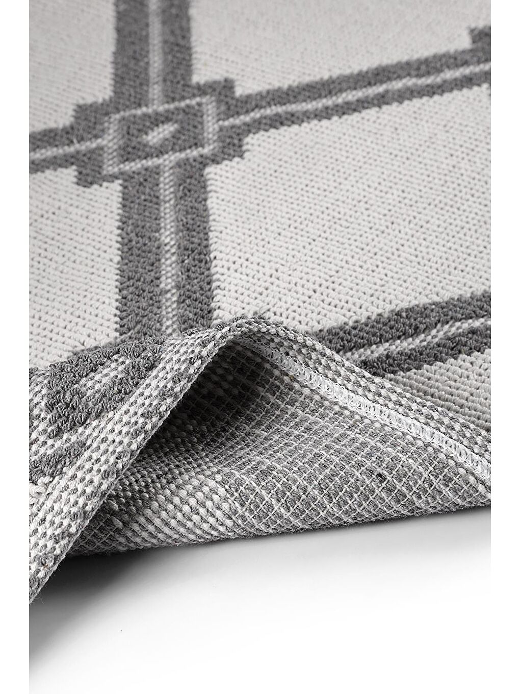 Marta Doğal Pamuklu Banyo Matı Seti 60x100+50x60 Cm Gri-4