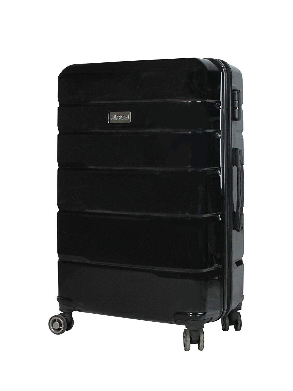 Siyah Pp Valiz Seti-3