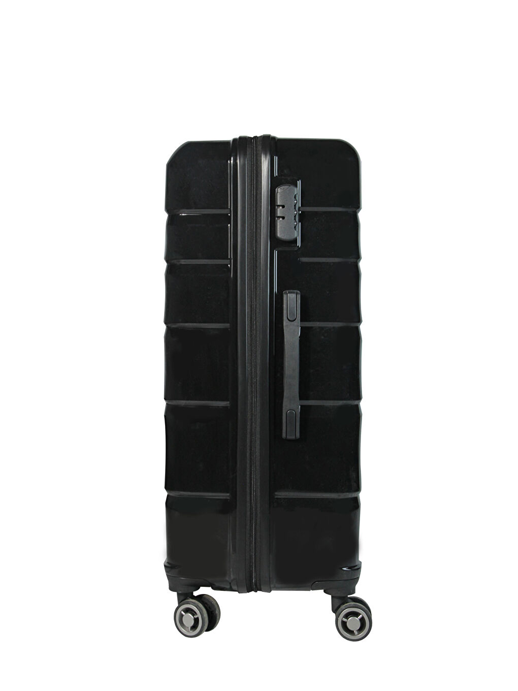 Siyah Pp Valiz Seti-4