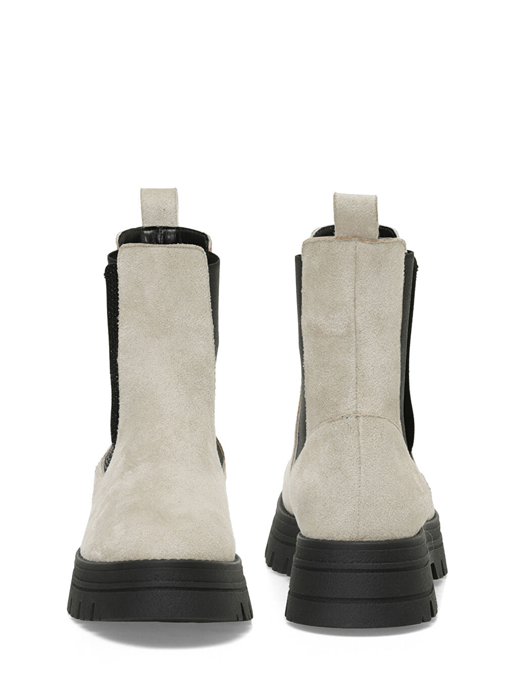 Bej 24K-671 4PR Vizon Kadın Chelsea Bot-4