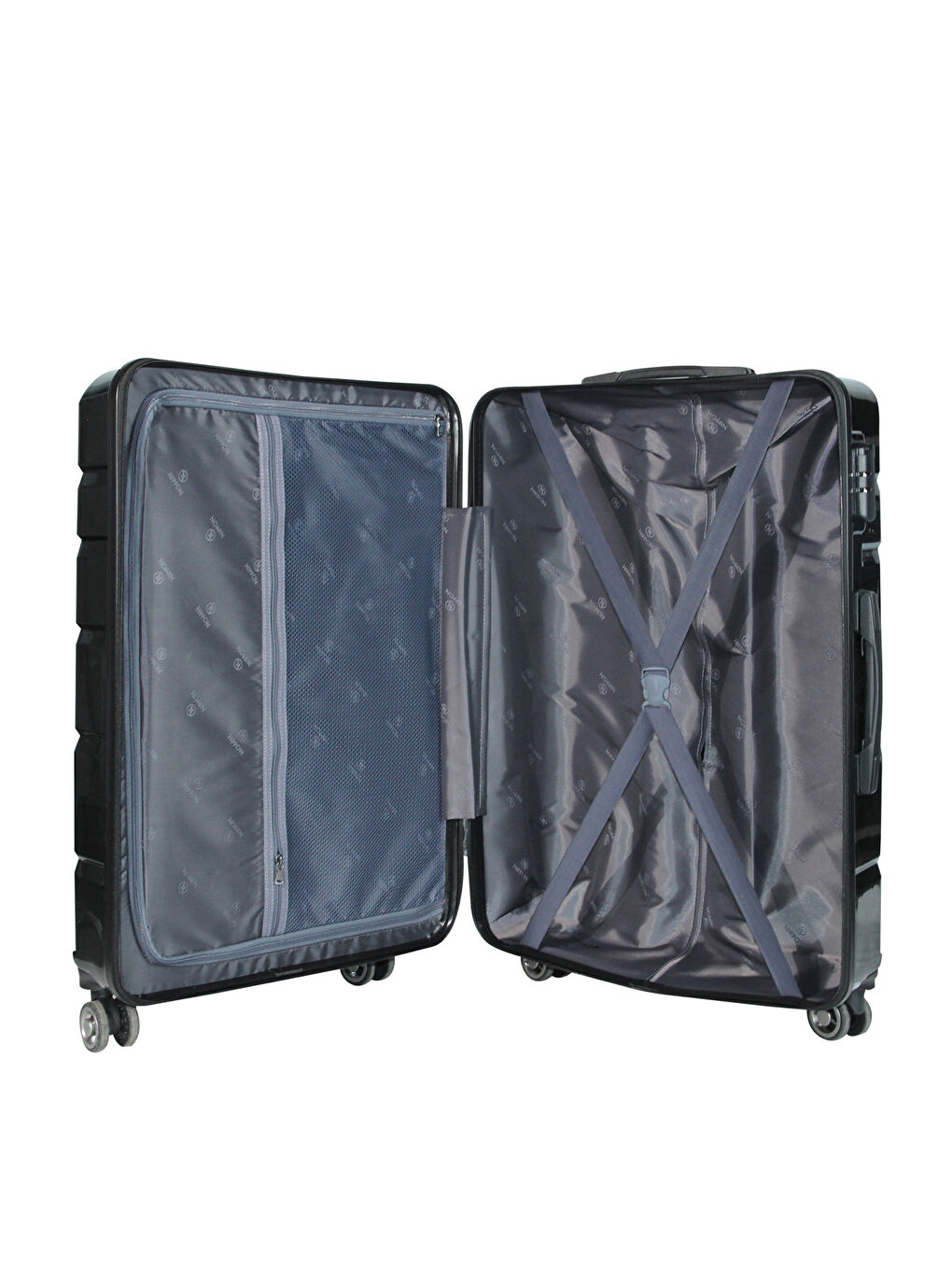 Siyah Pp Valiz Seti-7