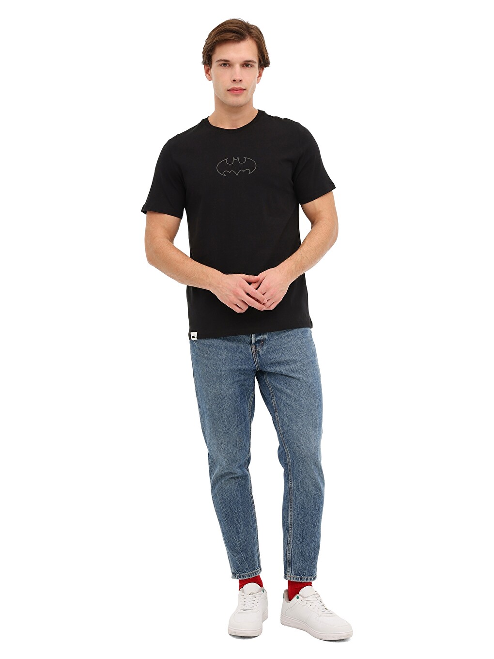 ML BATMAN-5 6FX Siyah Erkek Kısa Kol T-Shirt-2