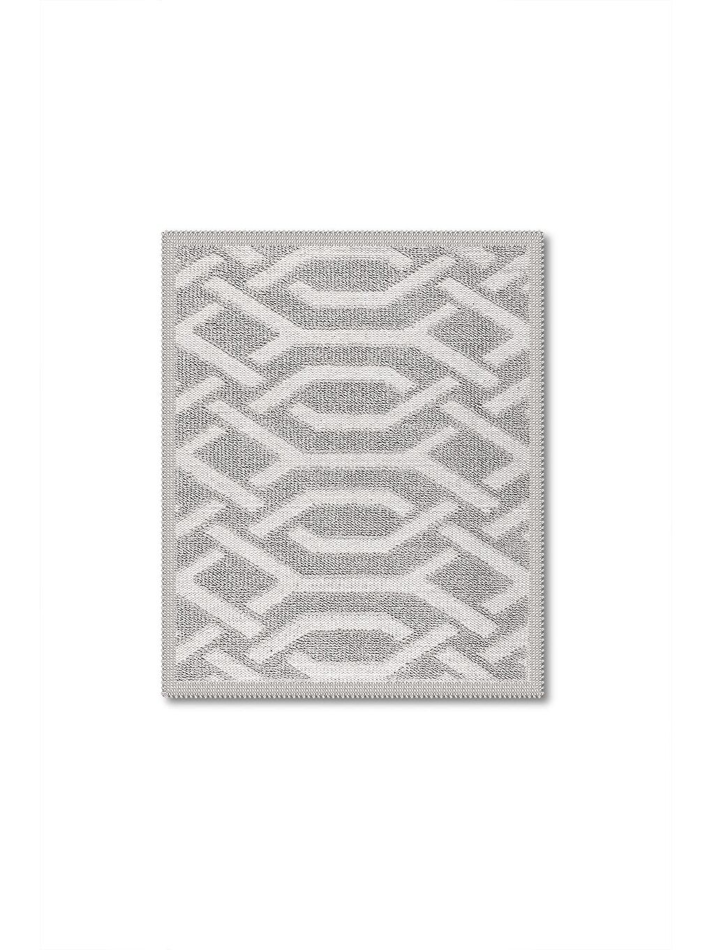 Bej Lyon Doğal Pamuklu 2'li Banyo Paspas & Halı Seti 60x100 50x60 Taş-2