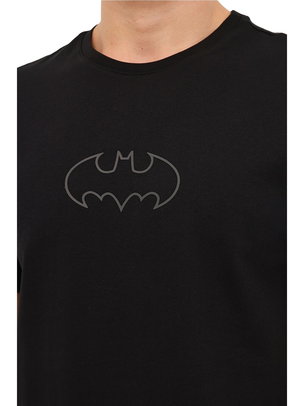 ML BATMAN-5 6FX Siyah Erkek Kısa Kol T-Shirt-3