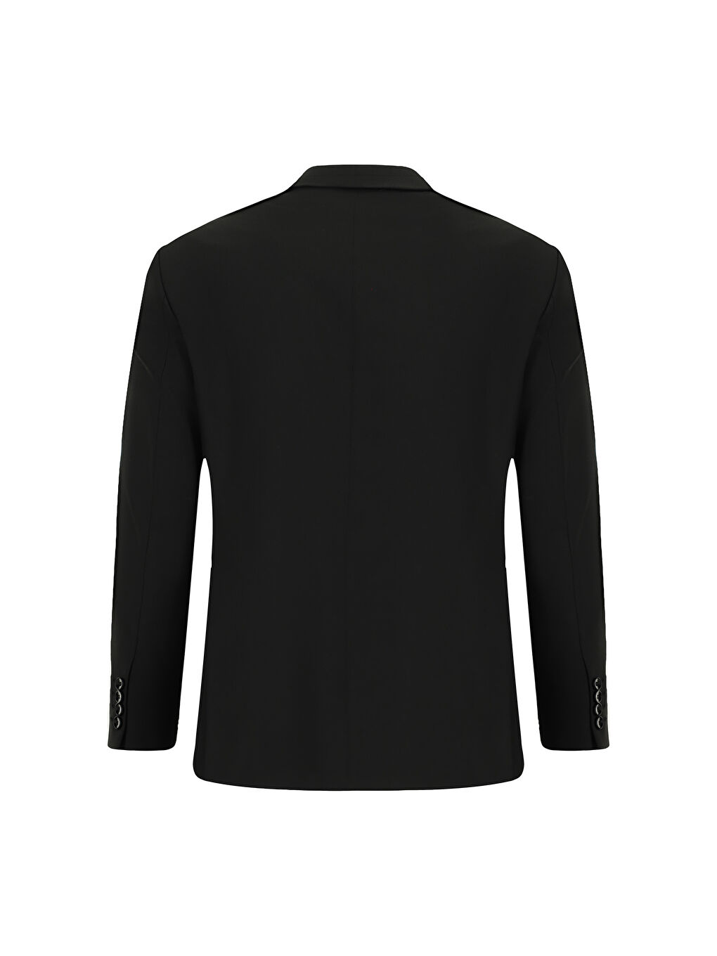 Siyah Düz Klasik Ceket-1