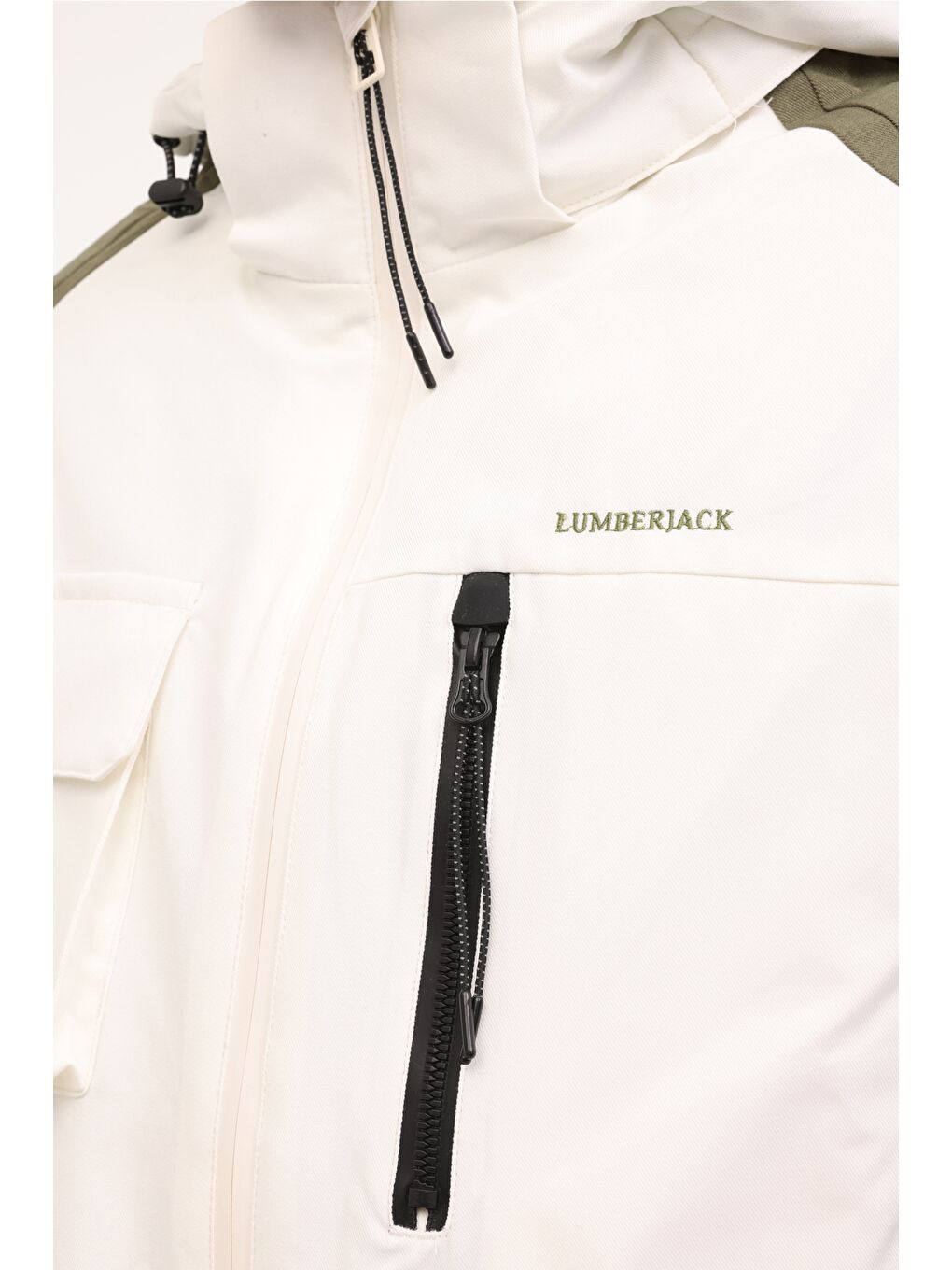 Bej ML GOMNIS 2URBN06 4PR Ekru Erkek Kısa Kapüşonlu Mont-3