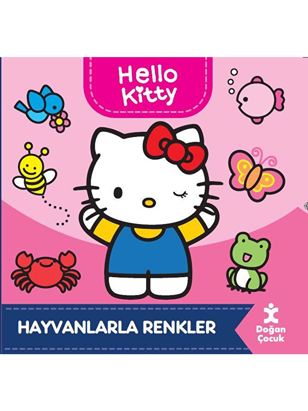 Doğan Çocuk Hello Kitty- Hayvanlarla Renkler -