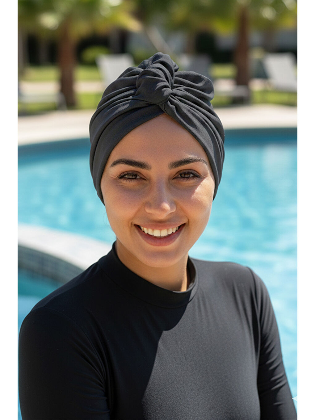 Gri Havuz Deniz Çift Taraflı Bone R-987 Füme-3