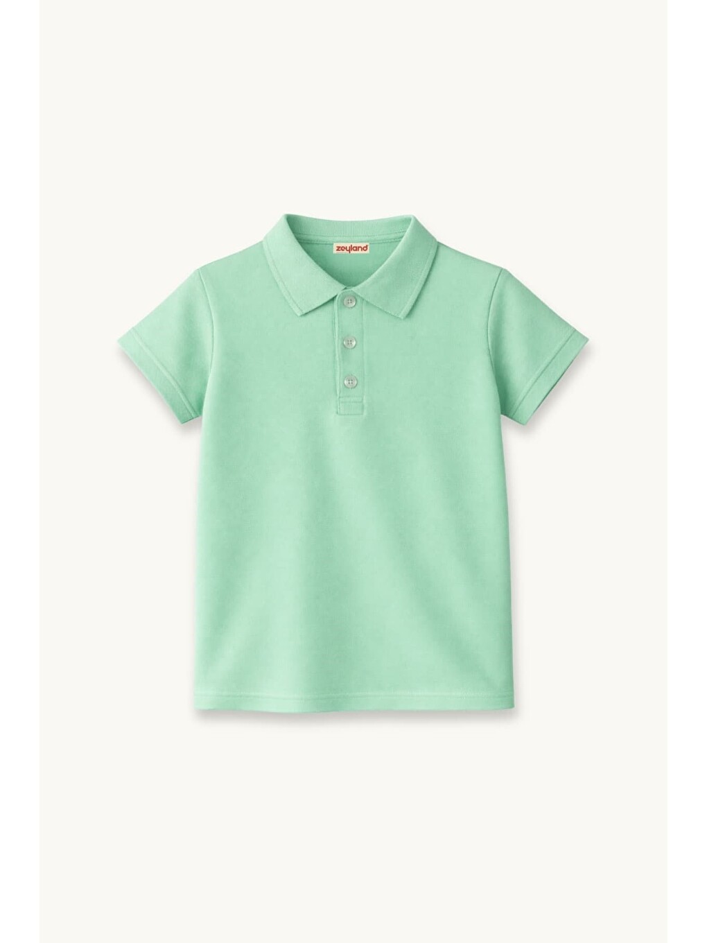 Erkek  Çocuk Kısa Kollu Polo Yaka Tshirt  - Yeşil