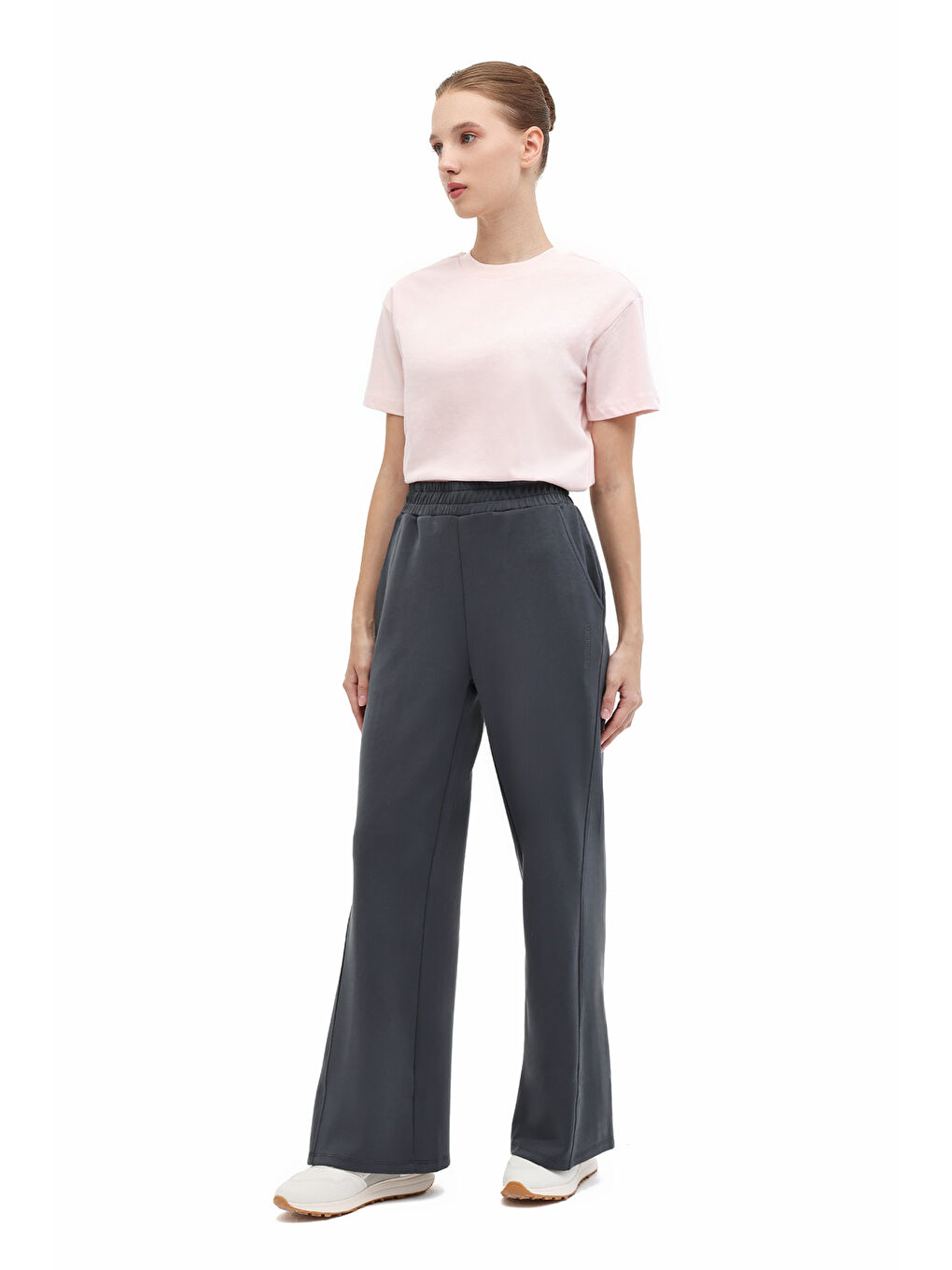 WL 23ONTO 5PR Gri Kadın Eşofman Altı-2