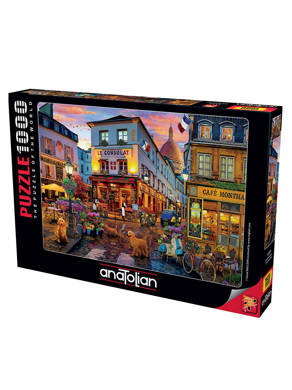 Puzzle 1000 Parça Cafe Montmartre 1177