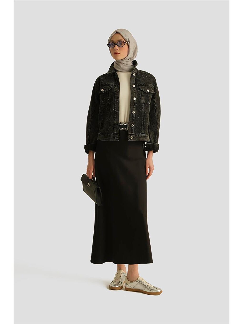 Saten Etek 25Yh1534 Siyah-1