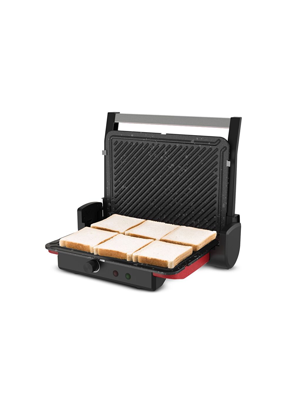 King Arte K459 Tost Makinesi- Kırmızı - 3