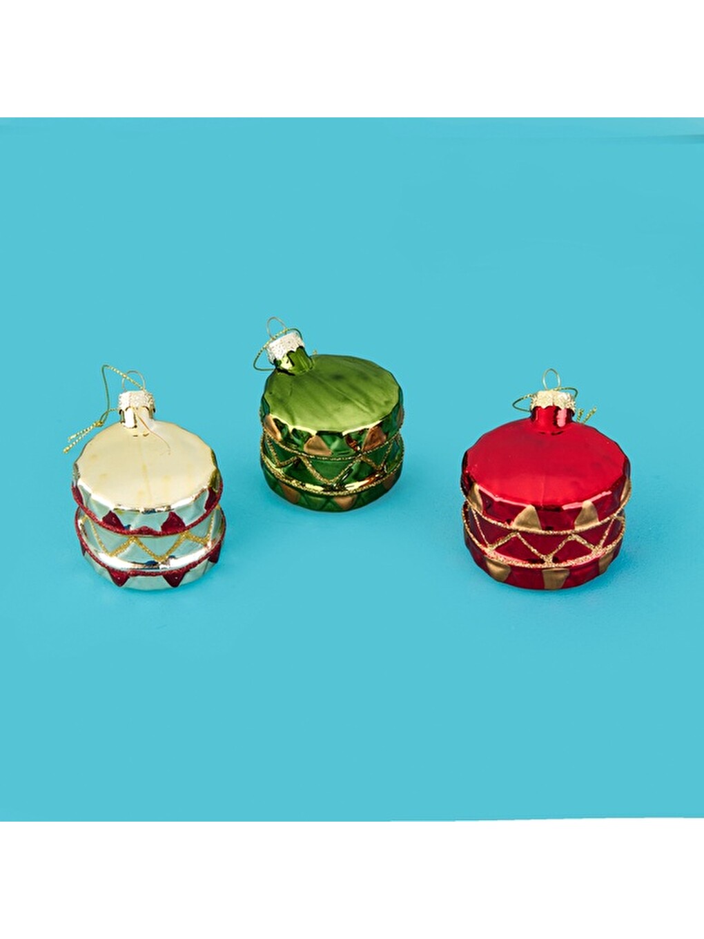 Karışık Davul Süs - Asorti - 6 cm-1