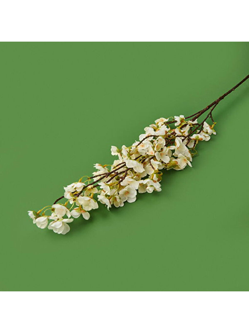 Exclusive Bahar Dalı Yapay Çiçek - Beyaz - 103 cm-2