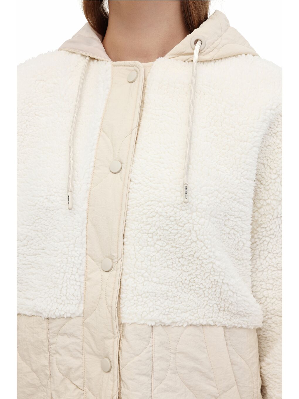 Bej WL 6HANNAH 6CT2008 5PR Ekru Kadın Mont-3