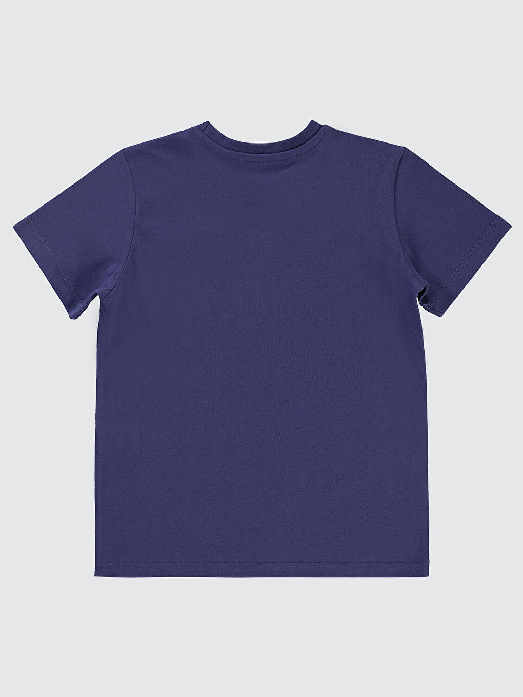 Boys Erkek Çocuk Tişört 6-9 Yaş Mor-1
