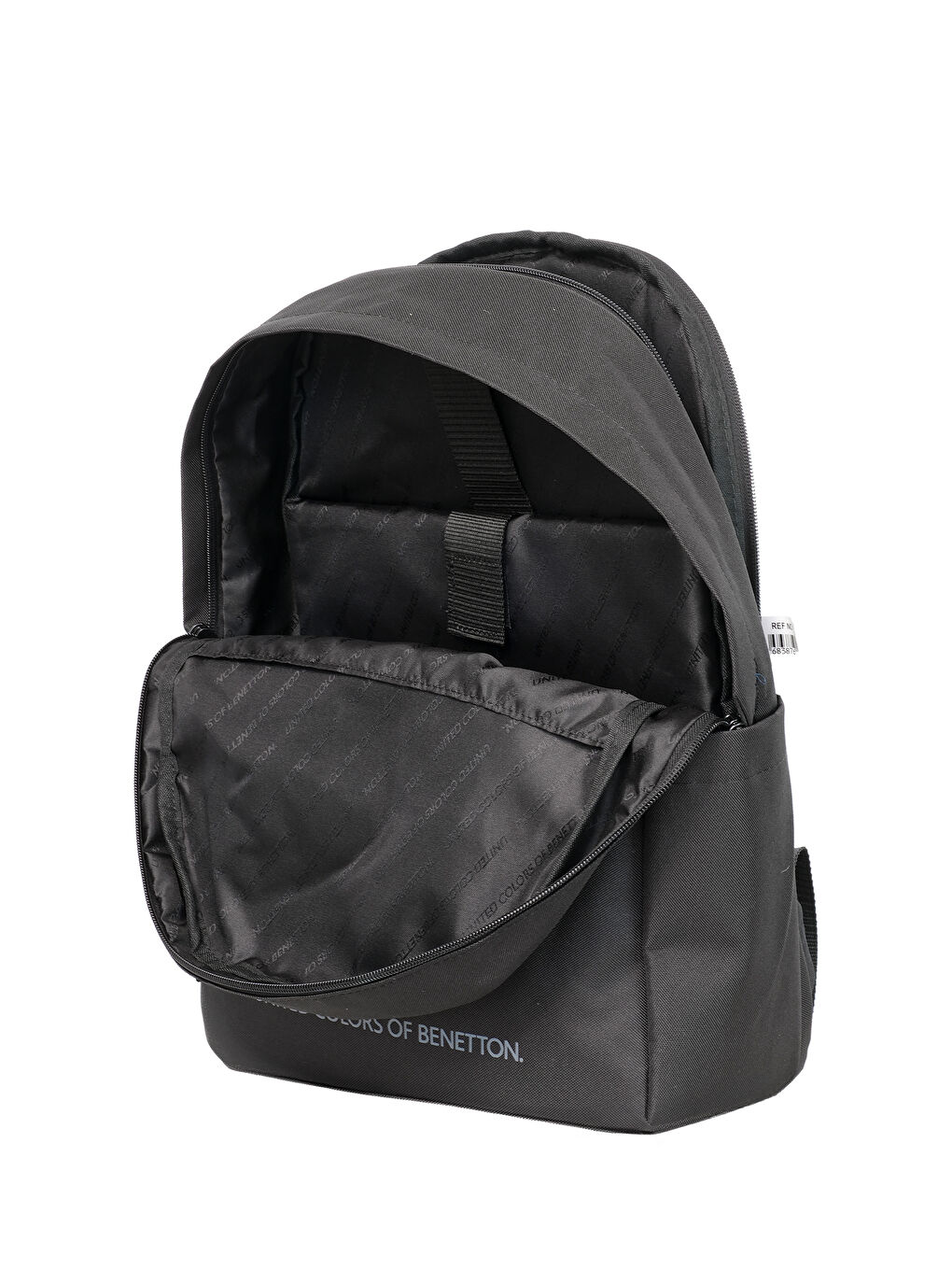 Siyah Batik Geçişli Unisex Çocuk Sırt Çantası-4