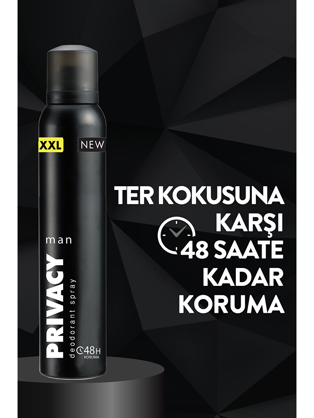 Privacy Beyaz Man Erkek Deodorant 4x200 Ml - 2