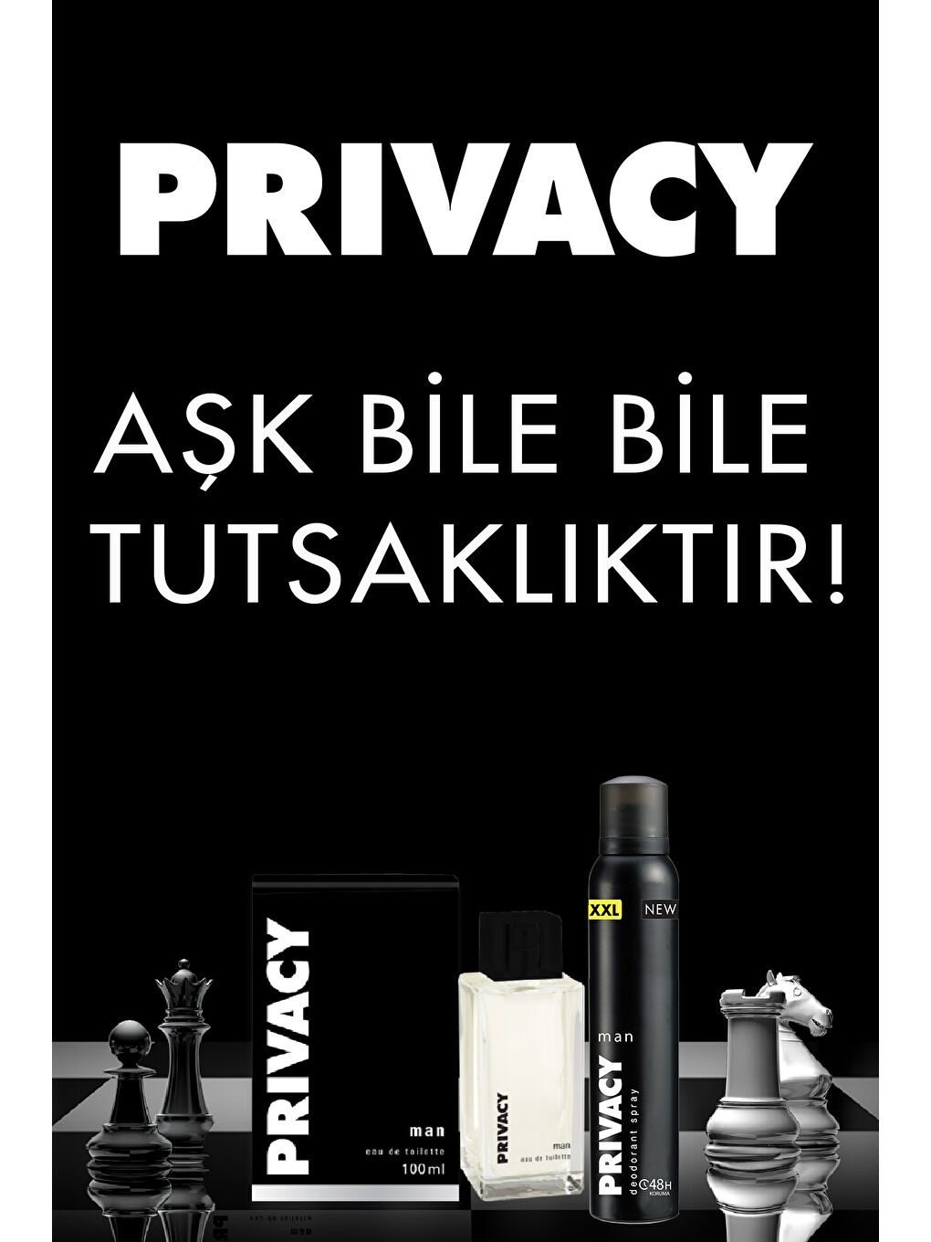 Privacy Beyaz Man Erkek Deodorant 4x200 Ml - 3