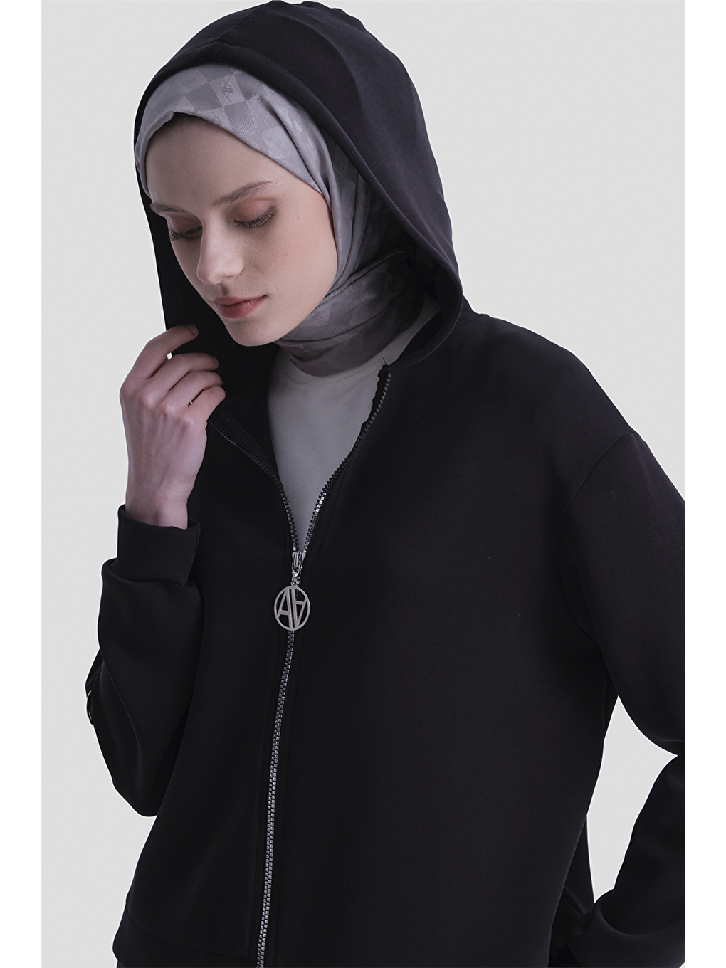 Mixli Örme Takım Siyah-4