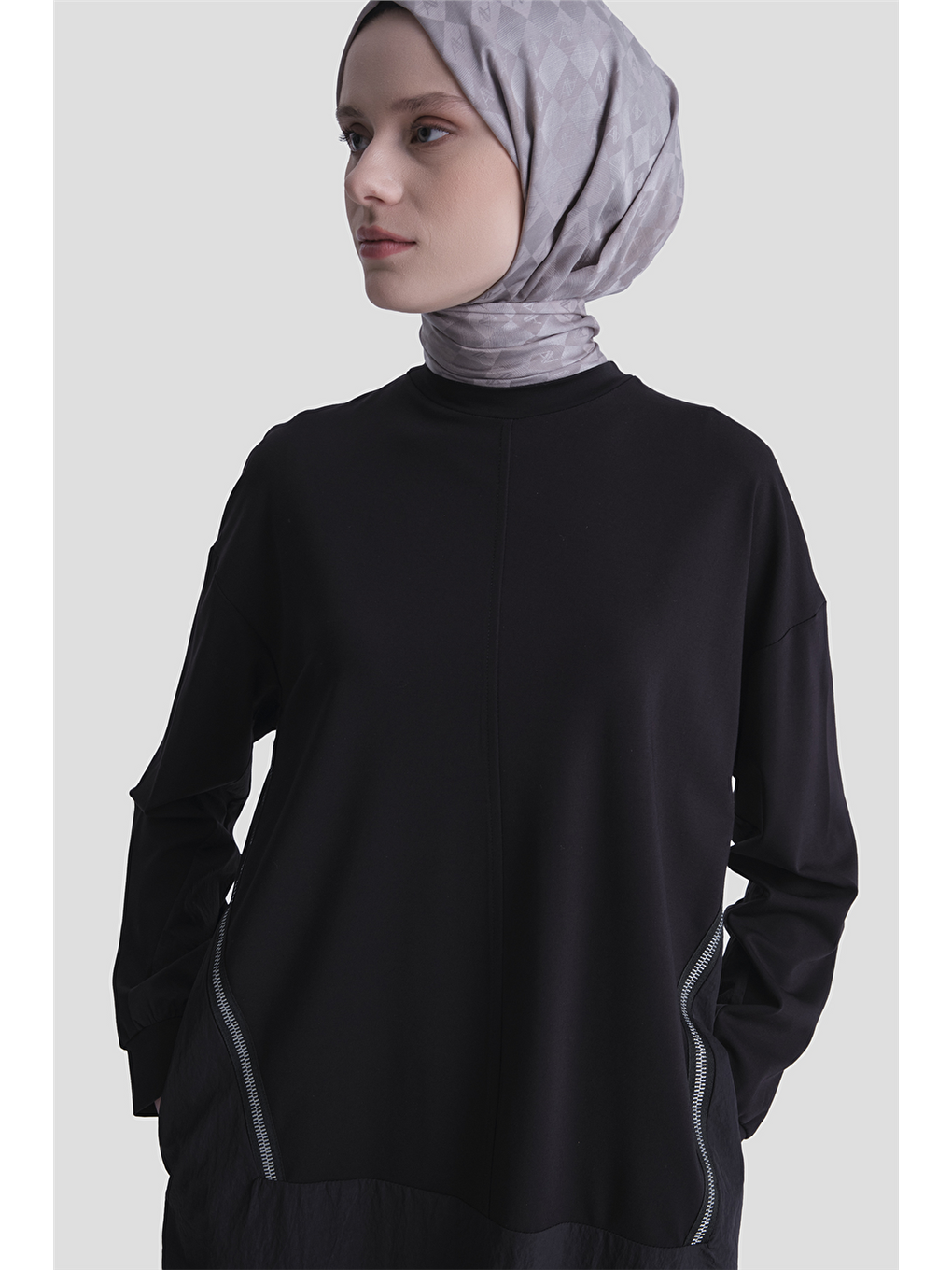 Mixli Örme Takım Siyah-2