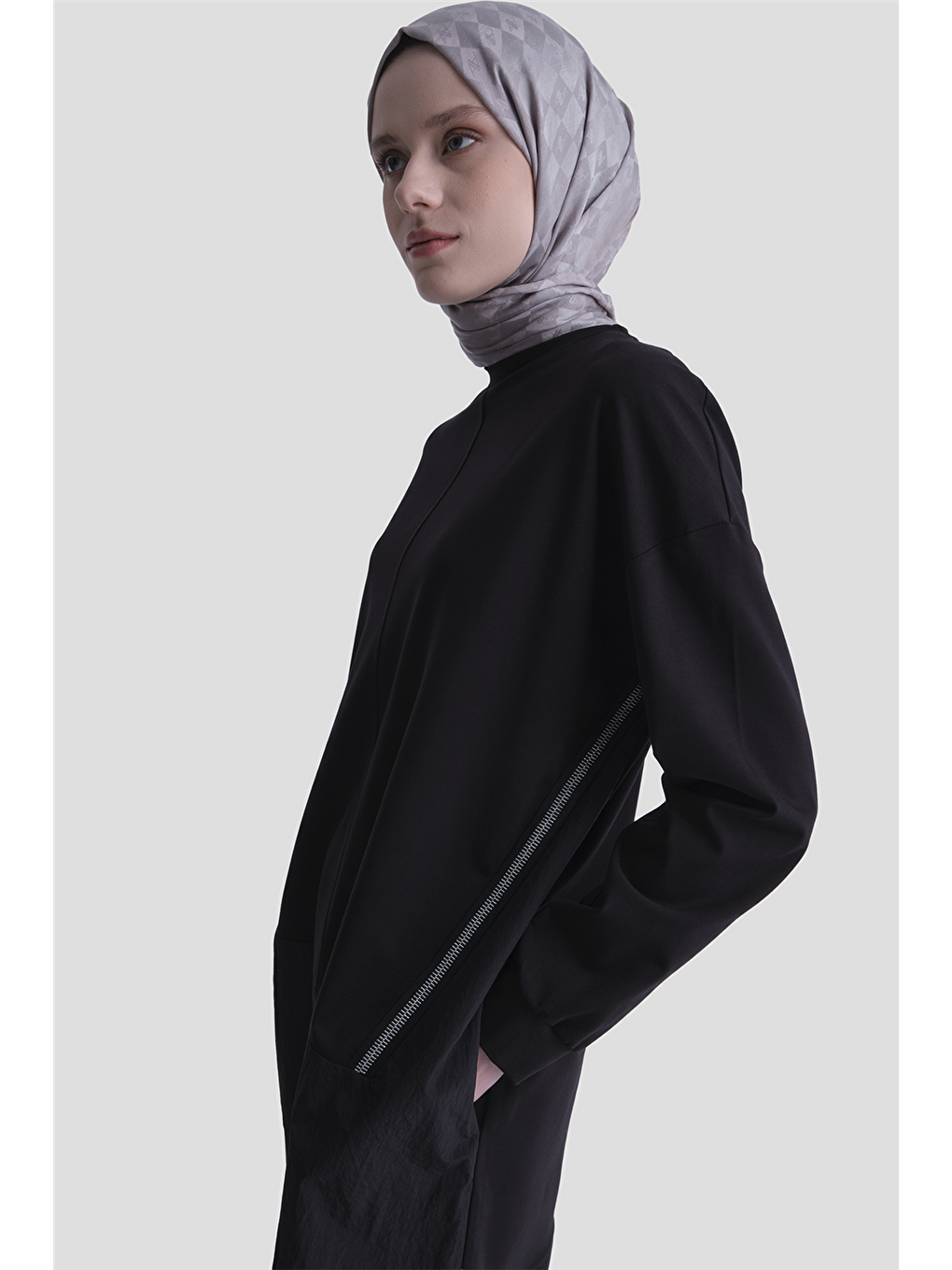 Mixli Örme Takım Siyah-3