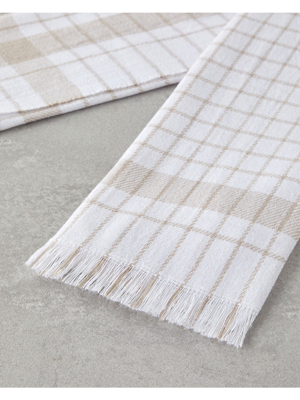 Evelyn Pamuk Polyester Kurulama Bezi 40x60 cm Bej-2